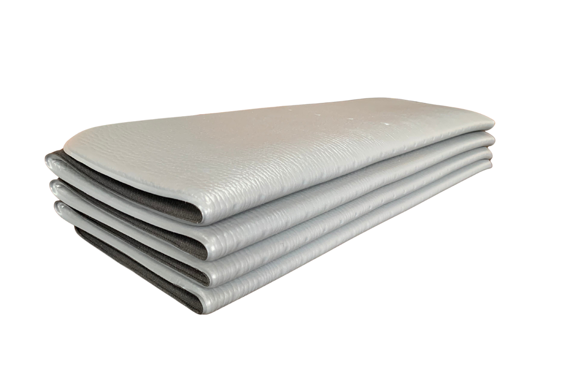 Folding exercise mat